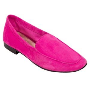 Andrea Carrano Mare Loafers Suede Fuchsia NWB